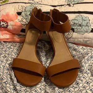Torrid wedge sandals. Very cute and comfy!